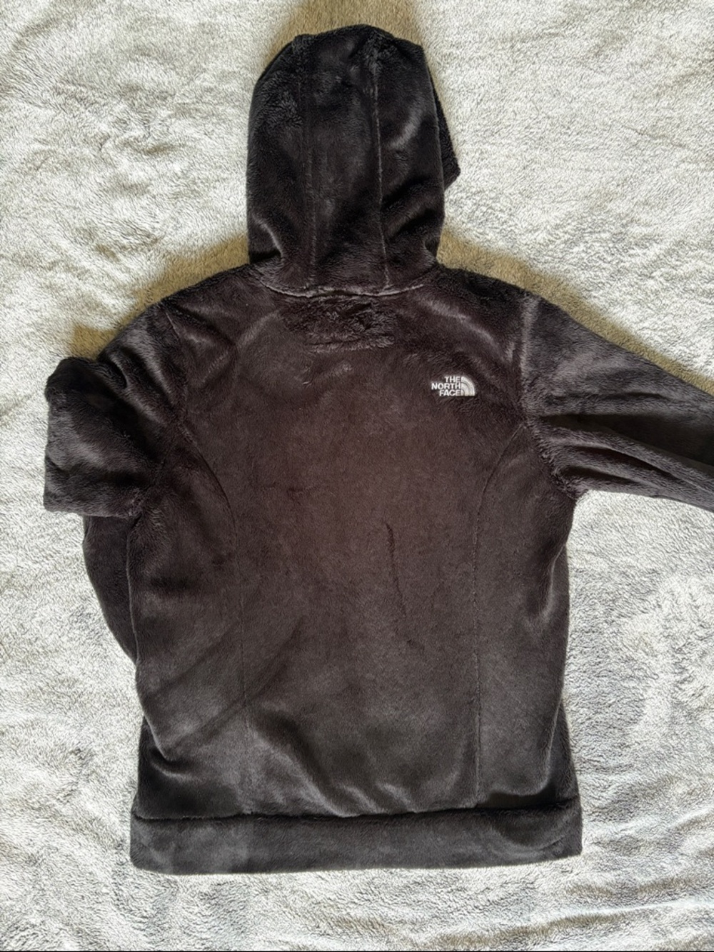 The North Face Women’s Black Plush Fleece Hoodie Size Small - Picture 6 of 6